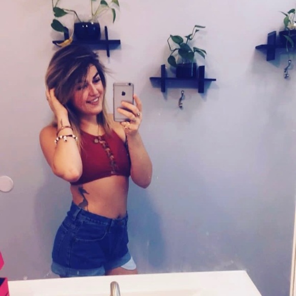 Vintage High waisted cut off shorts - Picture 5 of 5